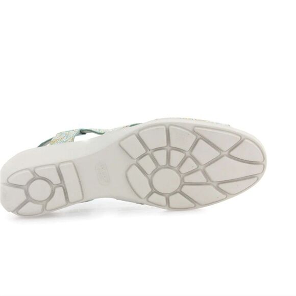 New Cloud Footwear Holly Sandal Blue memory foam 8.5 USA or 39 - Picture 3 of 7